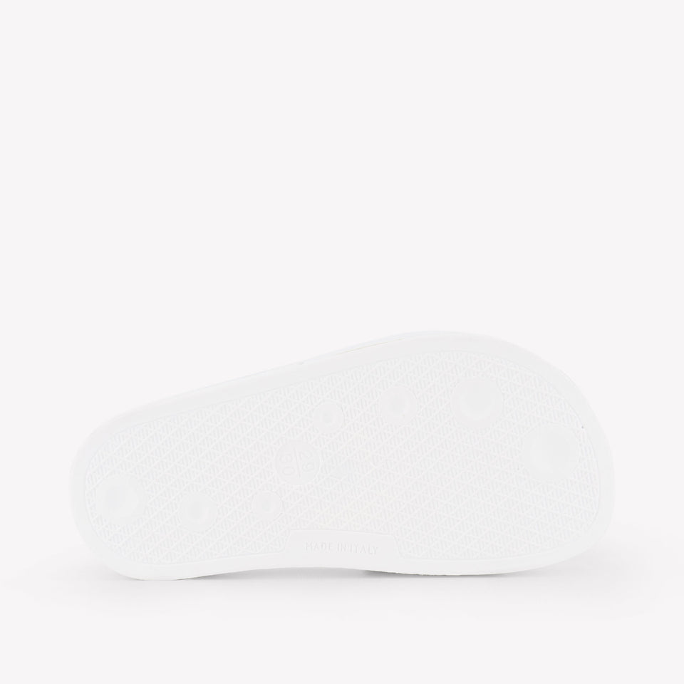 Dsquared2 Jongens Slippers In Wit