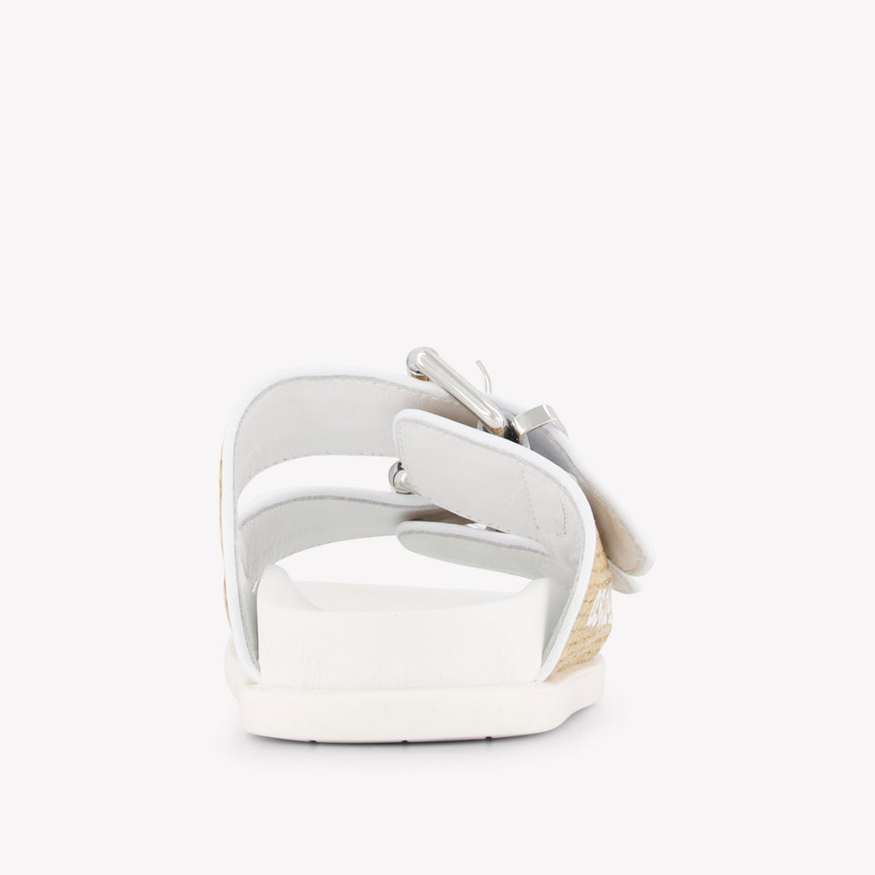 Dsquared2 Meisjes Slippers In Beige