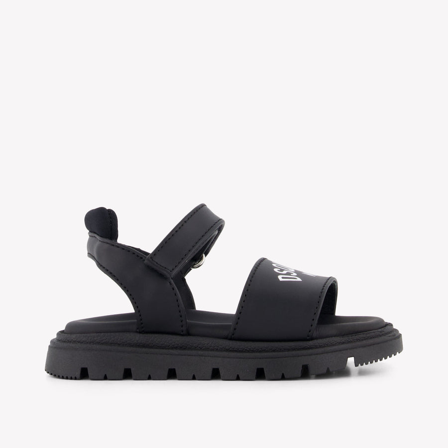 Dsquared2 Unisex Kids Sandals in Black
