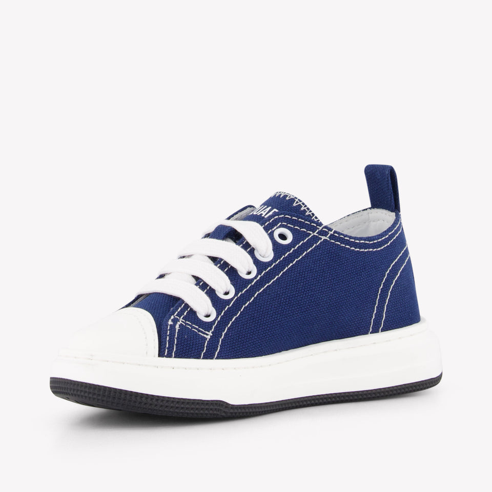 Dsquared2 Unisex Sneakers In Navy