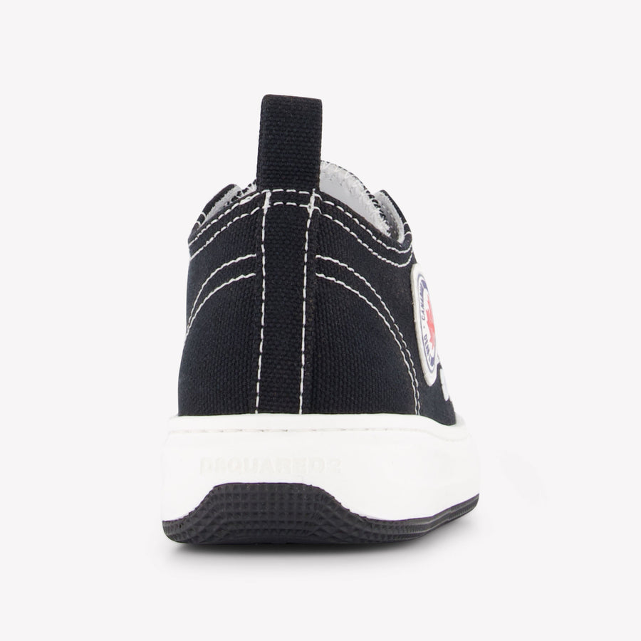 Dsquared2 Unisex Sneakers In Black