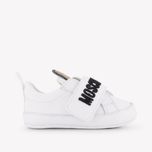Moschino Baby Boys Sneakers In White