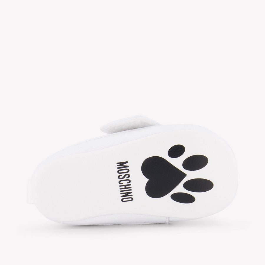 Moschino Baby Boys Sneakers In White
