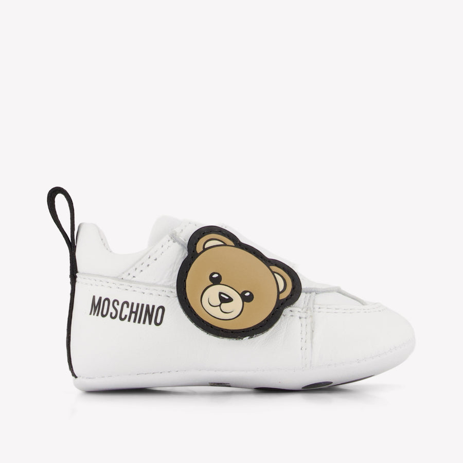 Moschino Baby Unisex Sneakers in White