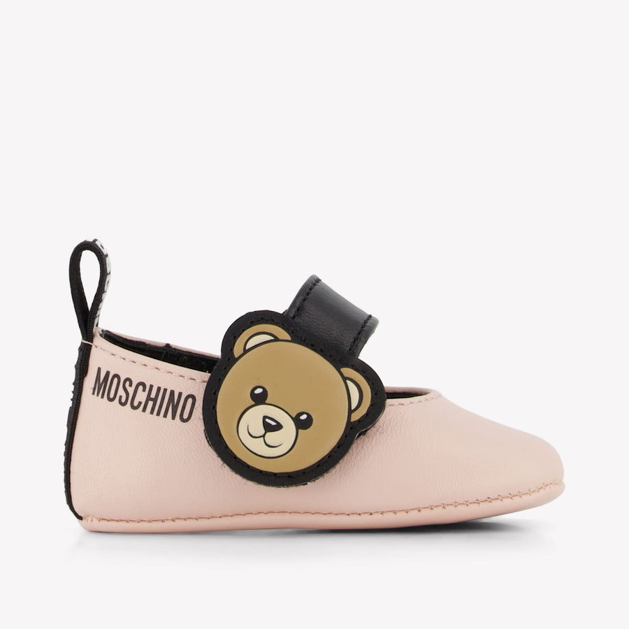 Moschino Baby Girls Sneakers in Light Pink