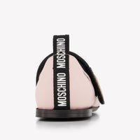 Moschino Girls Shoes In Light Pink
