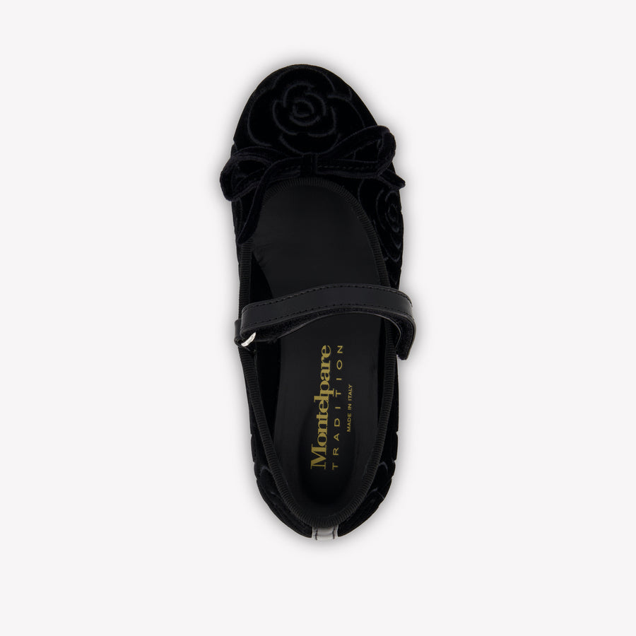 Andrea Montelpare Girls Shoes In Black