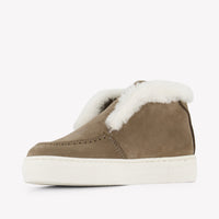 Andrea Montelpare Unisex Kids Shoes in Taupe