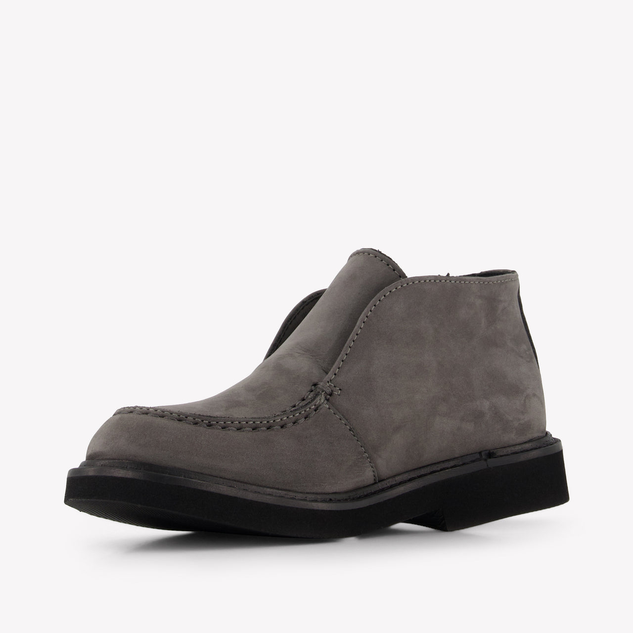 Andrea Montelpare Boys Shoes In Dark Gray