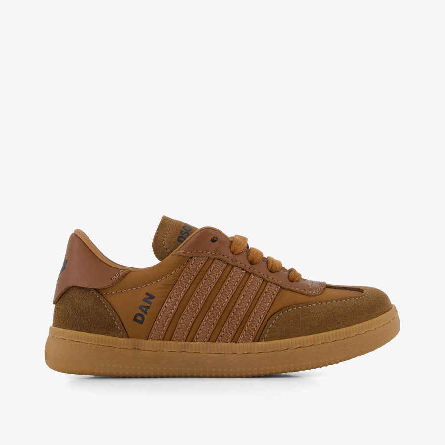Dsquared2 Unisex Kids Sneakers in Camel