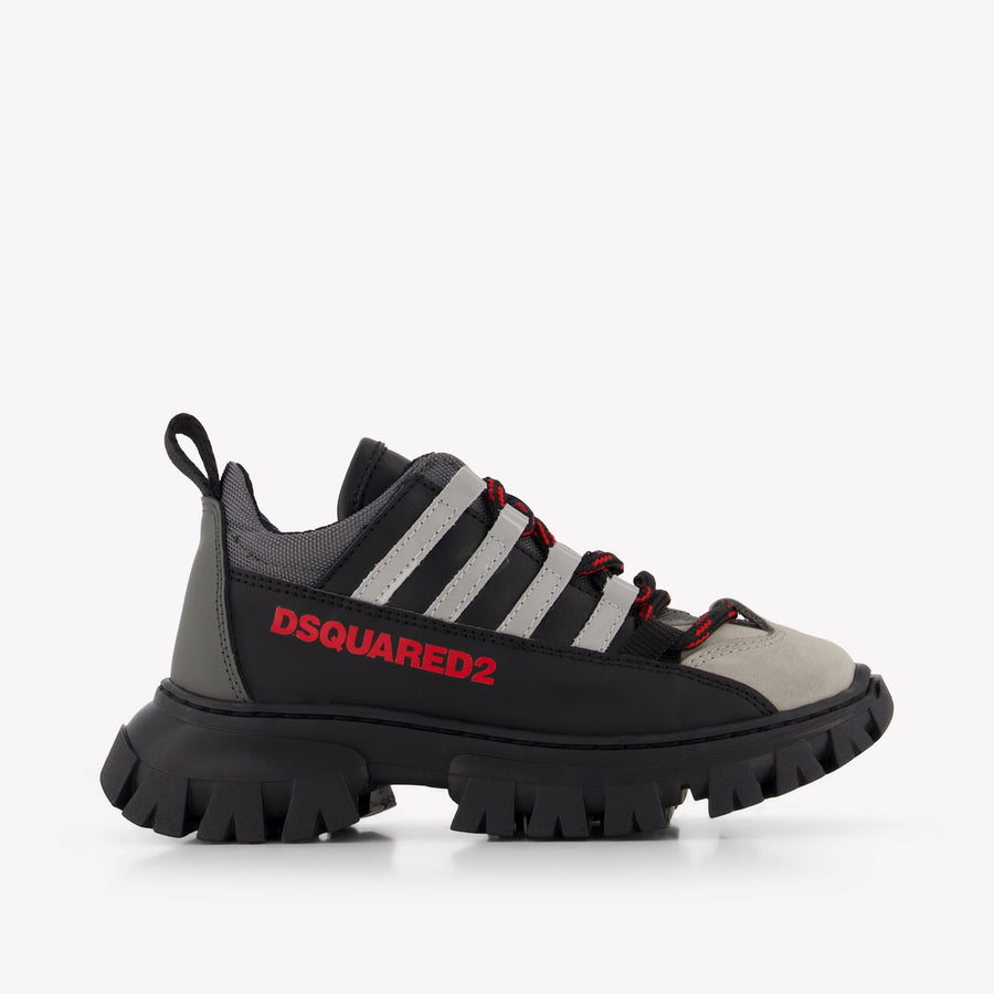 Dsquared2 Unisex Sneakers In Gray
