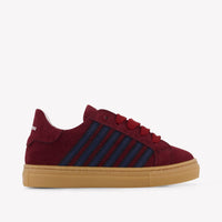 Dsquared2 Unisex Sneakers In Bordeaux