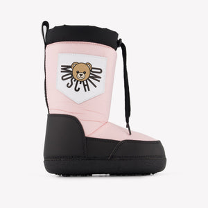 Moschino Girls Snow boots In Light Pink
