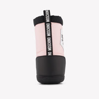 Moschino Girls Snow boots In Light Pink