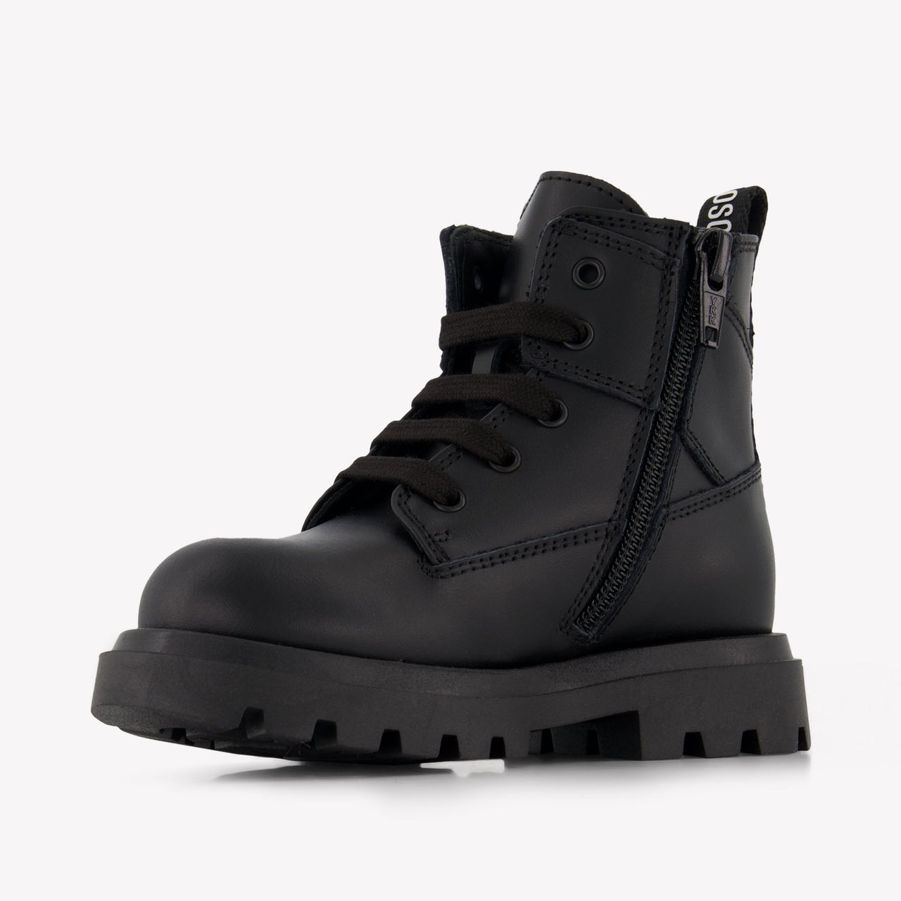 Moschino Kids Unisex Boots In Black