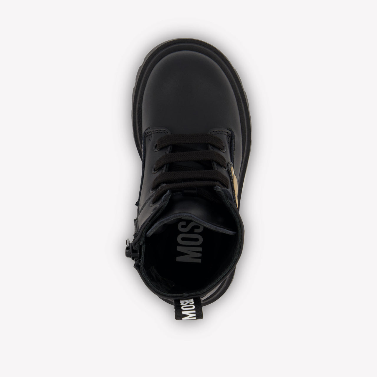 Moschino Kids Unisex Boots In Black