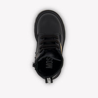 Moschino Kids Unisex Boots In Black