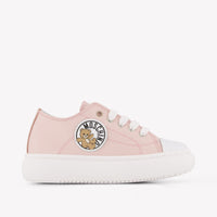 Moschino Girls Sneakers In Light Pink