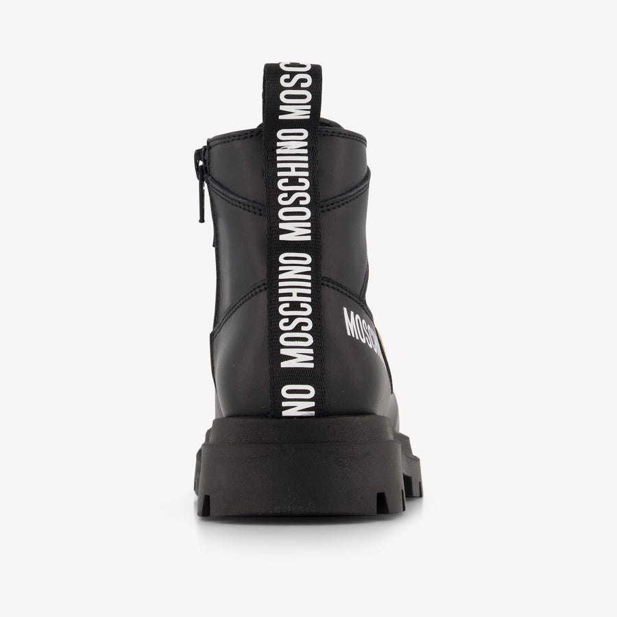 Moschino Unisex Boots In Black
