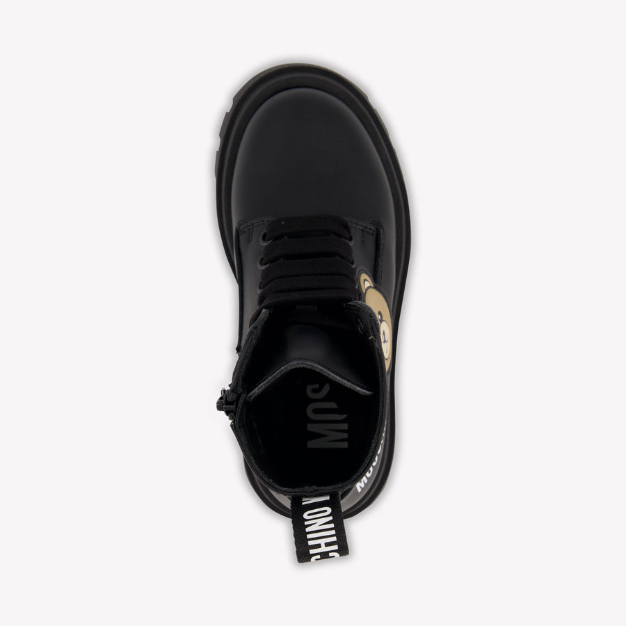 Moschino Unisex Boots In Black