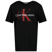Calvin Klein Kids Unisex T-Shirt Black