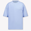 EA7 Kinder Jongens T-Shirt In Licht Blauw