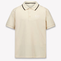 EA7 Kinder Jongens Polo In Beige