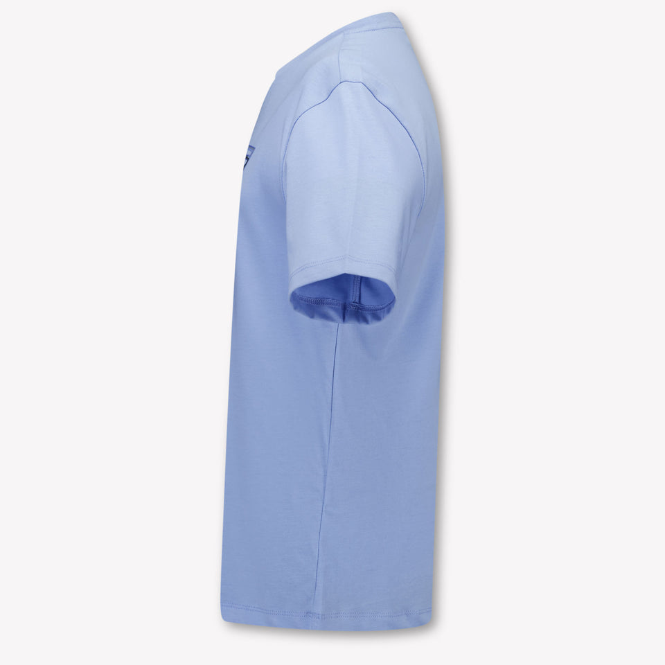 EA7 Kids Boys T-Shirt In Light Blue