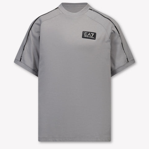 EA7 Kids Boys T-Shirt In Gray