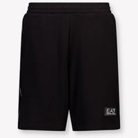 EA7 Kinder Jongens Shorts In Zwart