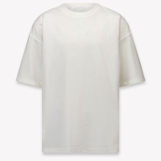 EA7 Kinder Jongens T-Shirt In Off White