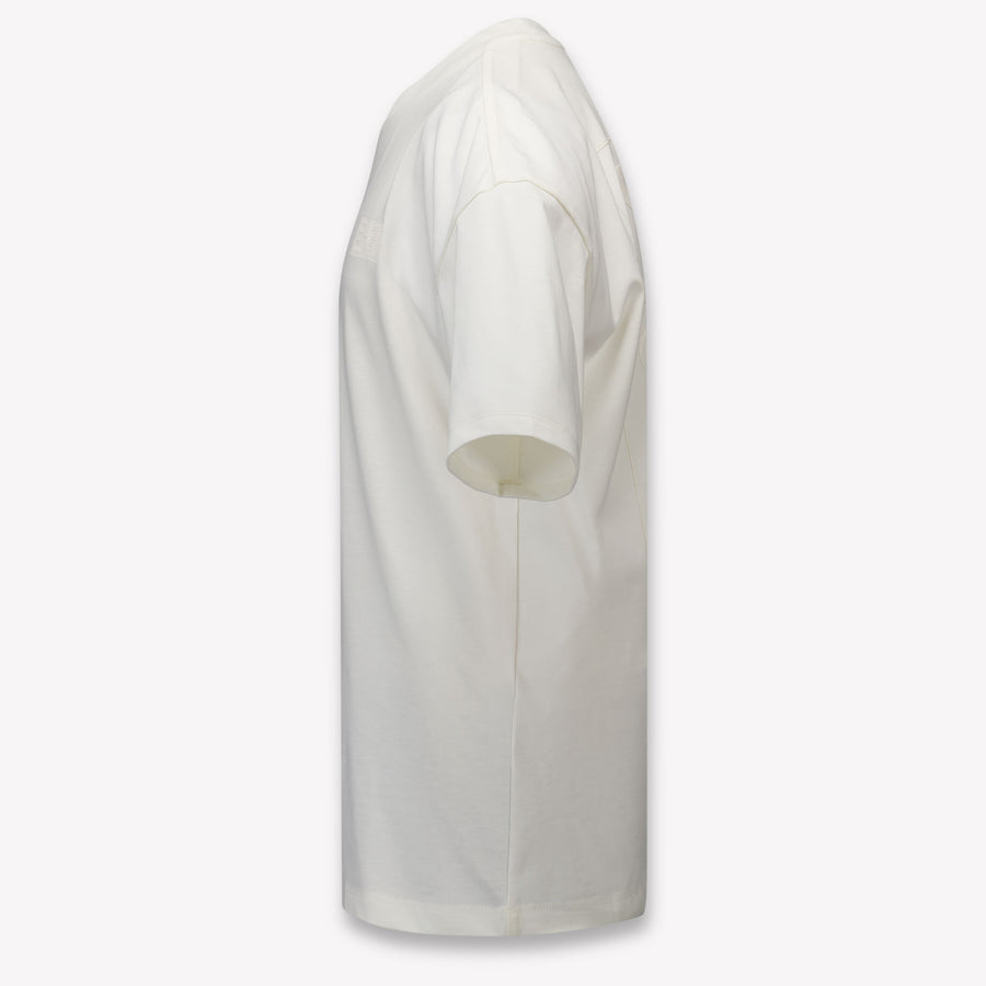 EA7 Kinder Jongens T-Shirt In Off White