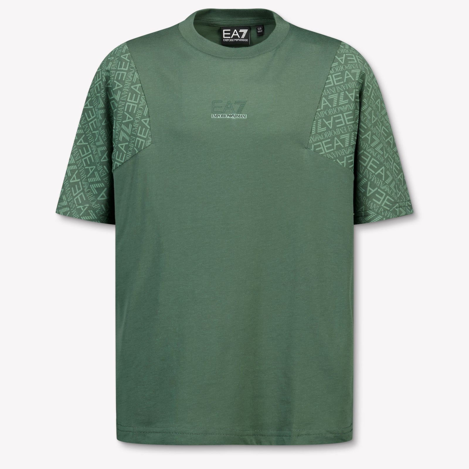 EA7 Kinder Jongens T-Shirt In Army