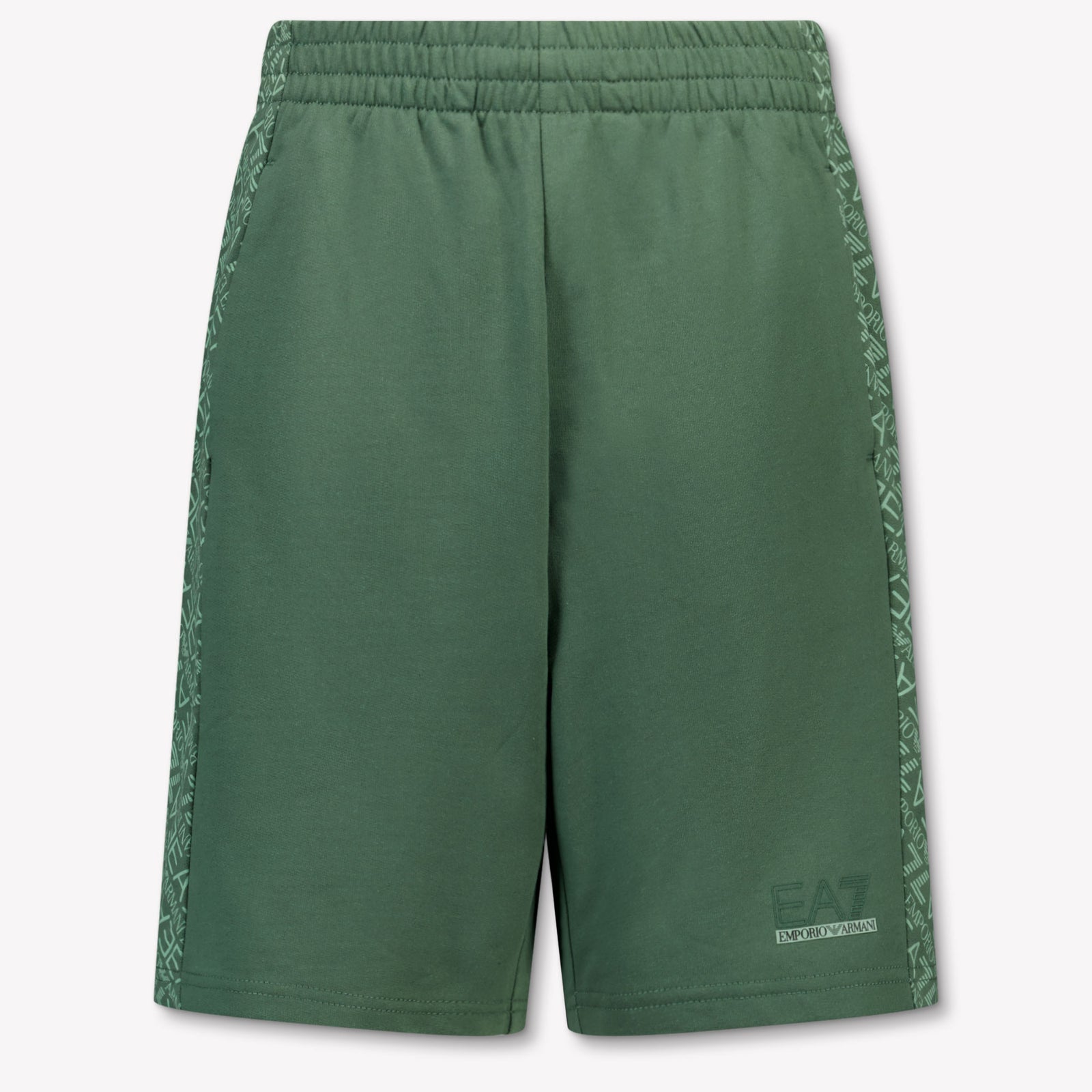 EA7 Kinder Jongens Shorts In Army