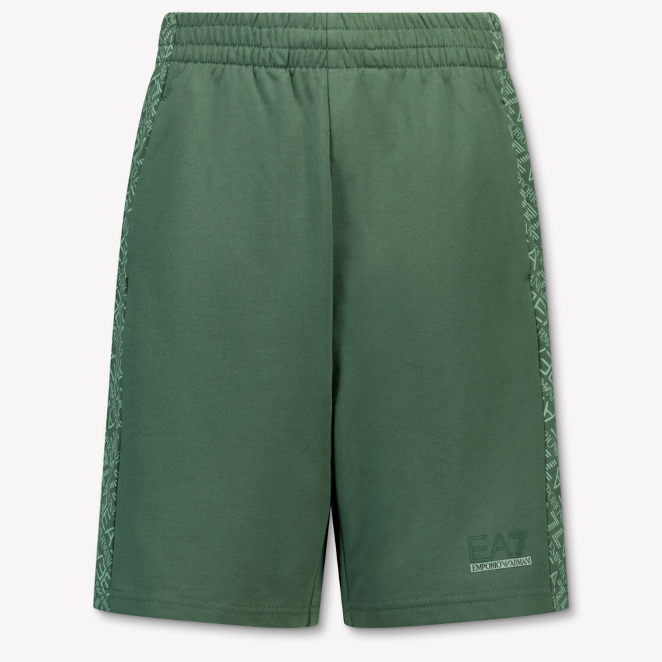 EA7 Kinder Jongens Shorts In Army