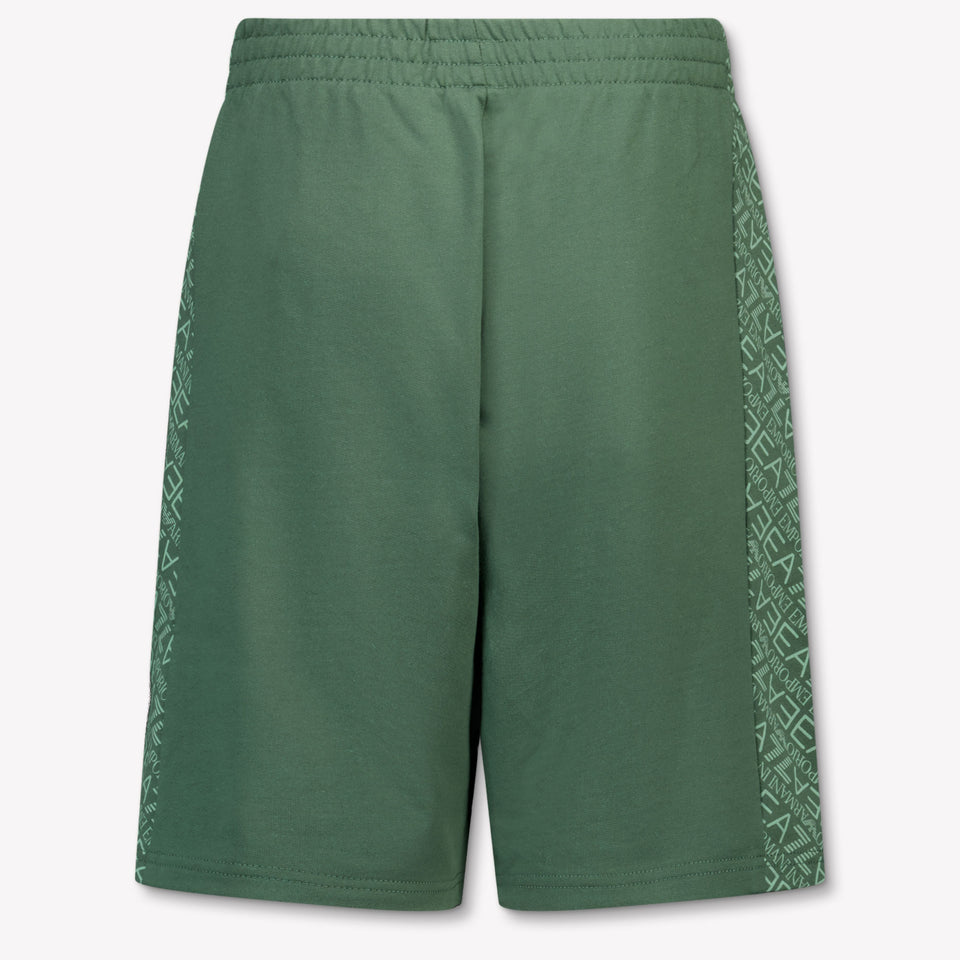 EA7 Kinder Jongens Shorts In Army