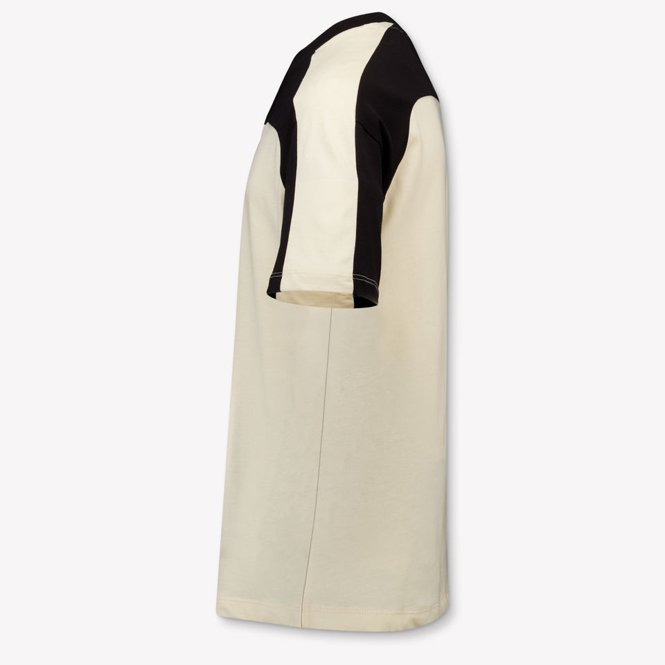 EA7 Kinder Jongens T-Shirt In Off White