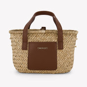 Twinset Kinder Meisjes Tas In Camel