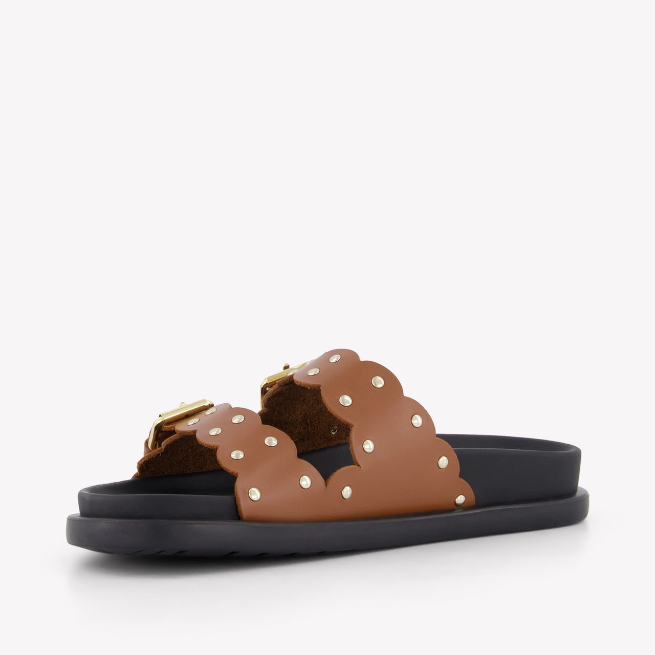 Twinset Meisjes Slippers In Camel