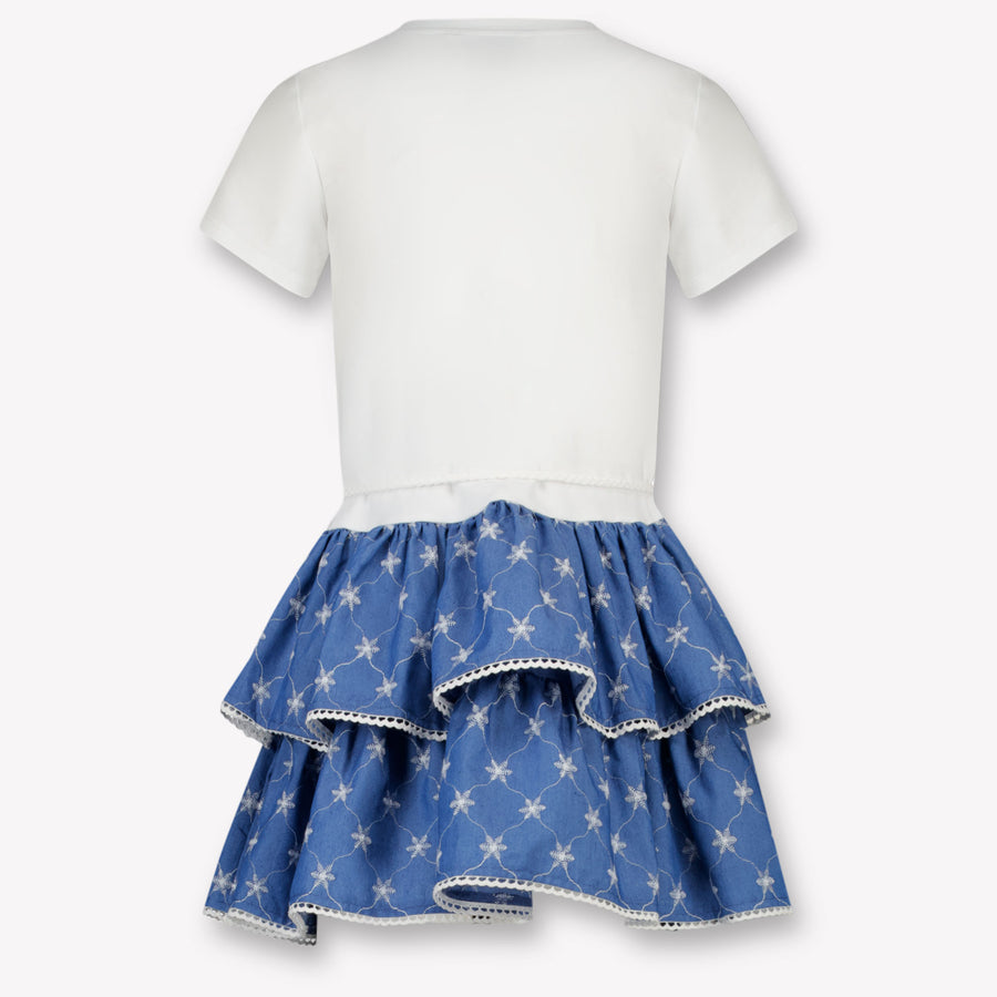 Twinset Kinder Meisjes Jurk In Wit