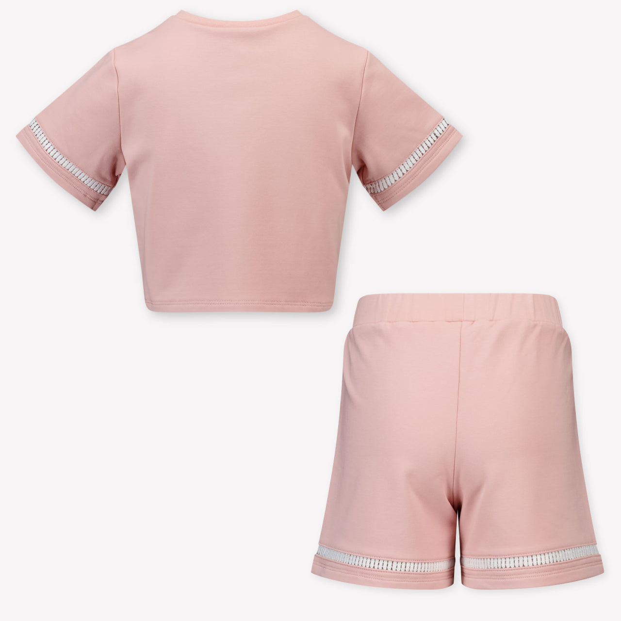 Twinset Kids Girls Set In Light Pink