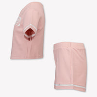 Twinset Kids Girls Set In Light Pink