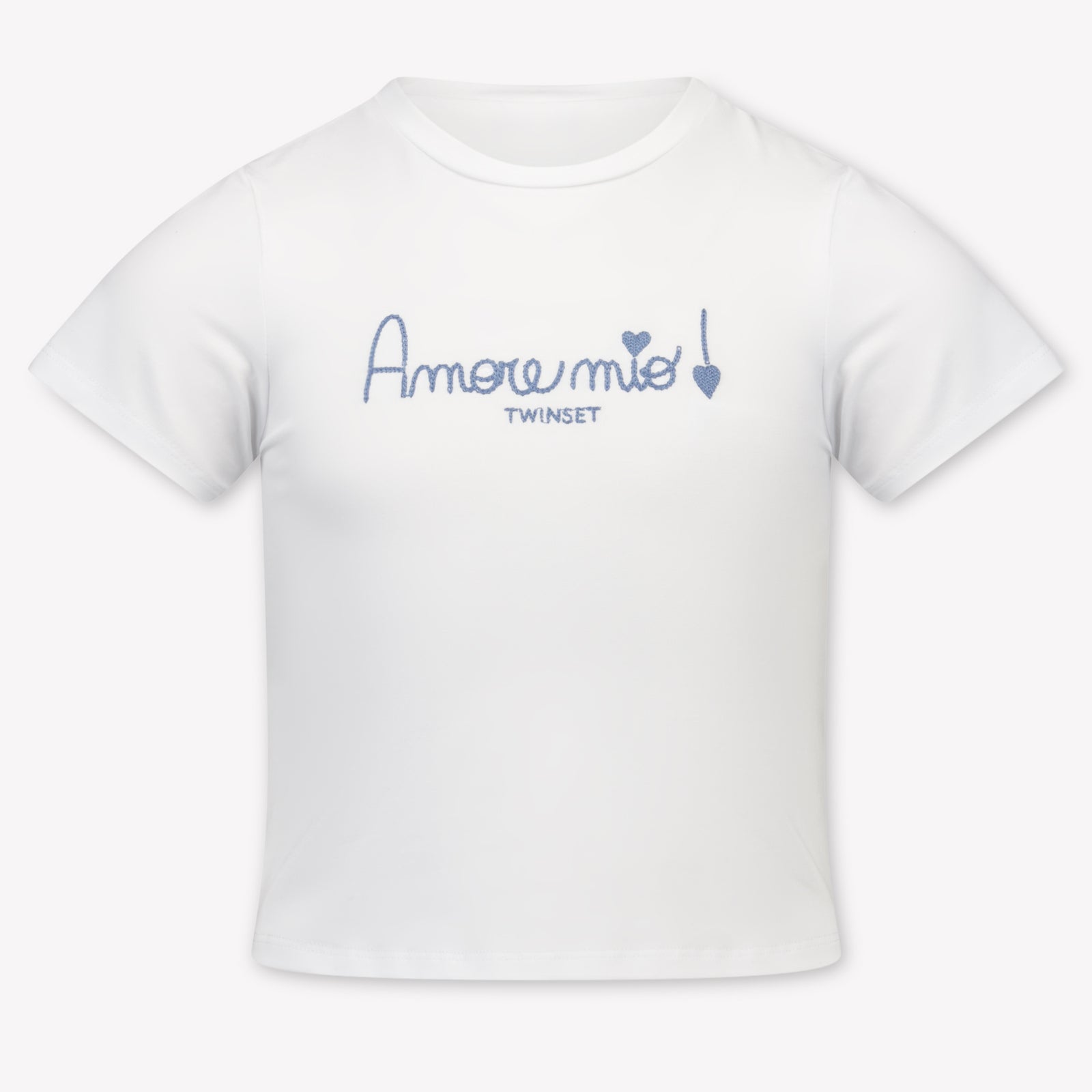 Twinset Kinder Meisjes T-Shirt In Wit