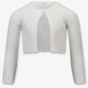 Twinset Kinder Meisjes Vest In Wit