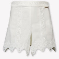 Twinset Kids Girls Shorts In White