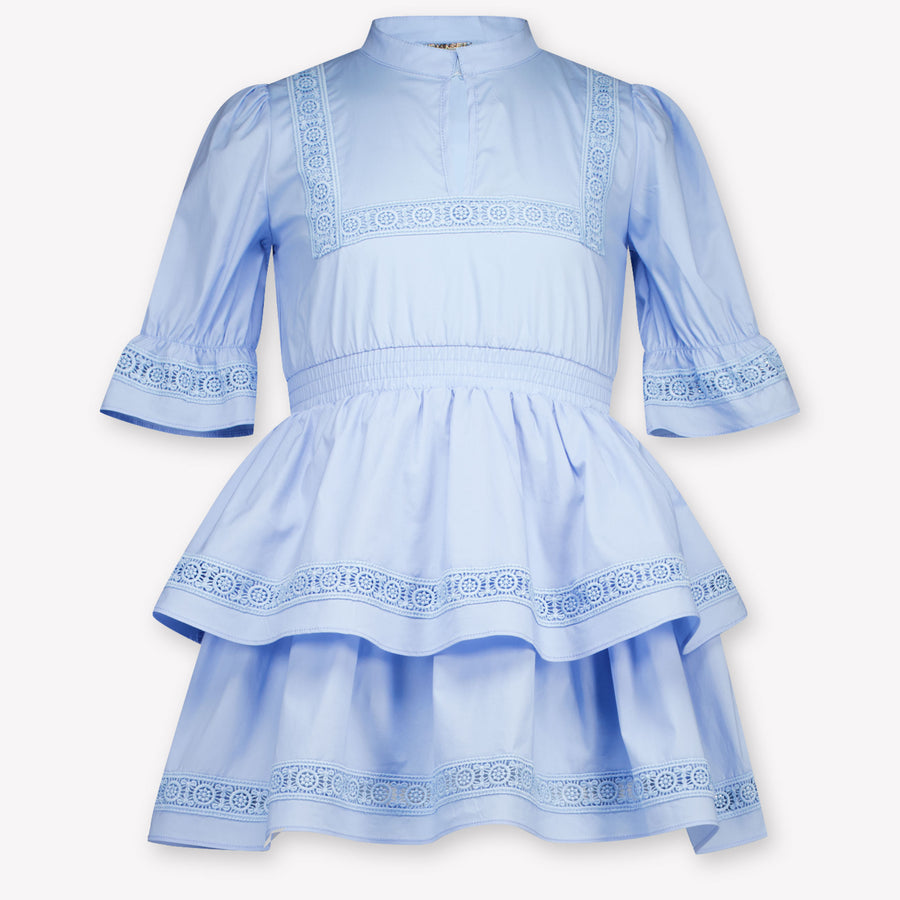 Twinset Kids Girls Dress In Light Blue