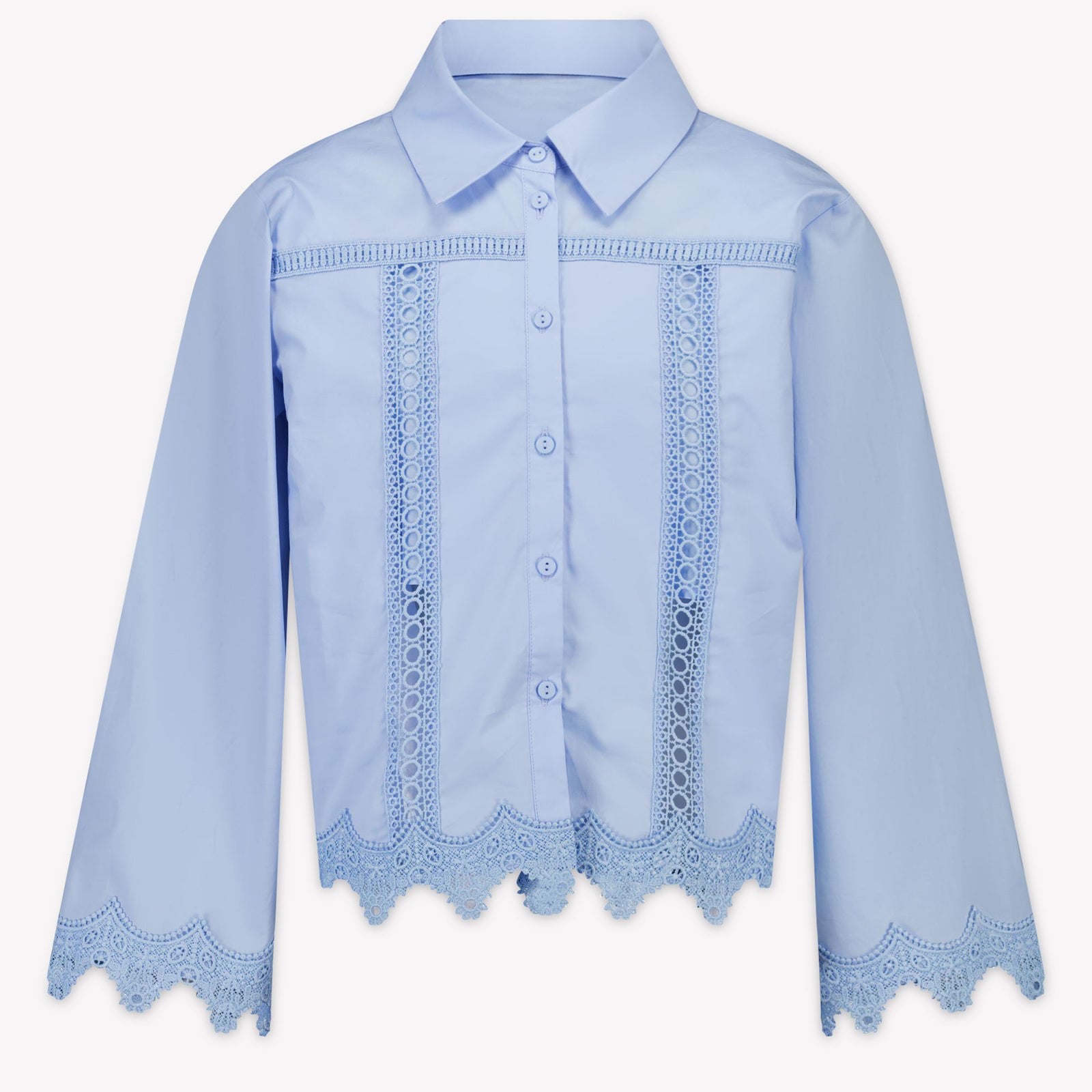 Twinset Kinder Meisjes Blouse In Licht Blauw