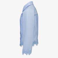 Twinset Kids Girls Blouse In Light Blue