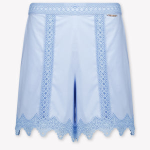 Twinset Kinder Meisjes Shorts In Licht Blauw