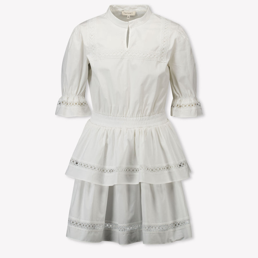 Twinset Kids Girls Dress In Light Blue
